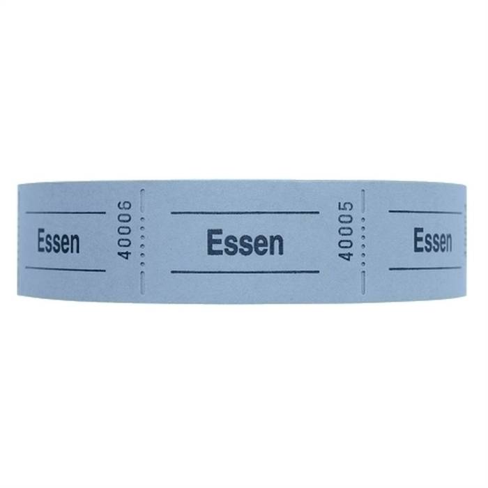 Wolf + Appenzeller Gutscheinrolle "Essen" blau