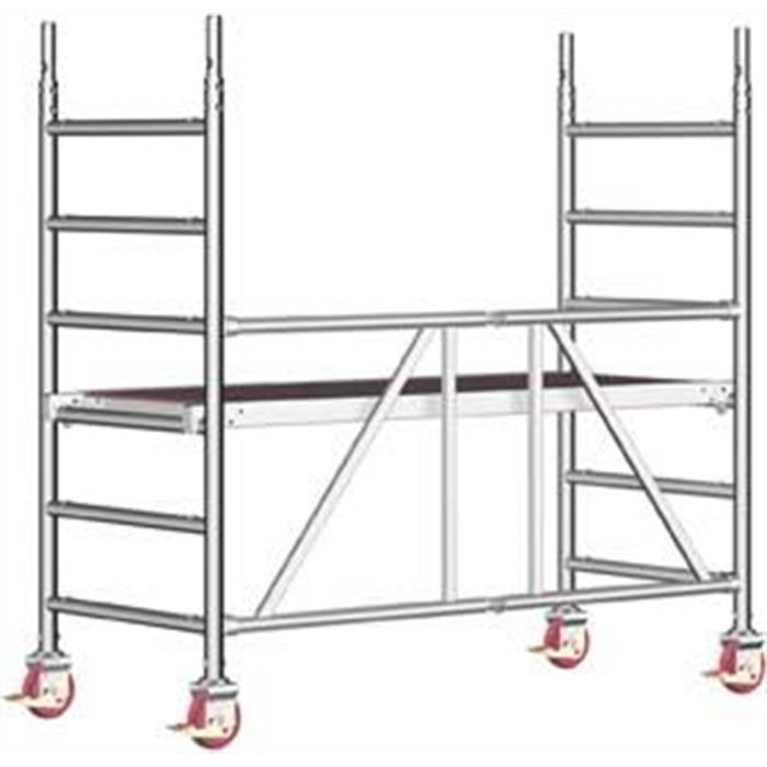 Rollgerüst Zifa P2 Arbeitshöhe: 2,90m