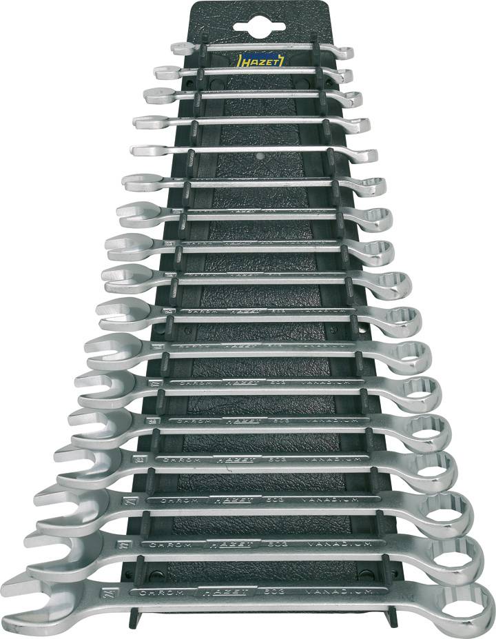 Hazet 603/17H Ring-Maulschlüssel-Satz 17teilig Schlüsselweite (Metrisch) 6 - 24mm