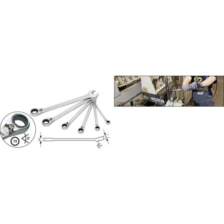 Hazet 606 6 1 Knarren Ring Maulschlussel Satz 6teilig 21 32mm