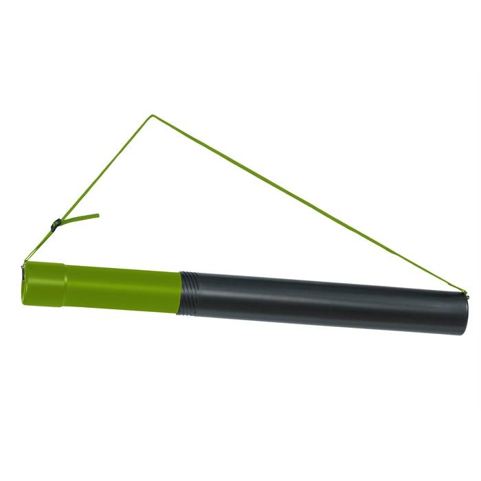 LINEX DT124, Zeichenköcher, 70 cm lang, verlängert 124 cm, 7,5 cm Durchmesser, Schultergurt