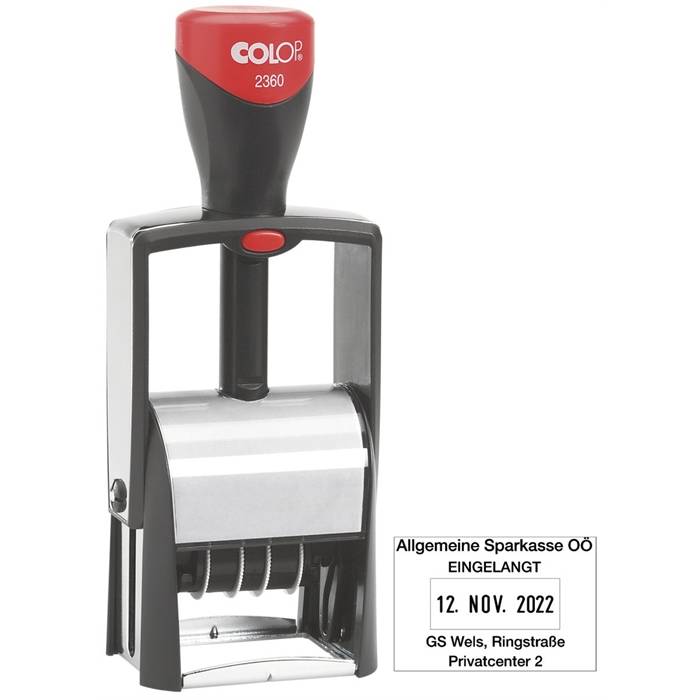 COLOPÂ® Classic Line Dater - für max. 4 Zeilen, 30 x 45 mm