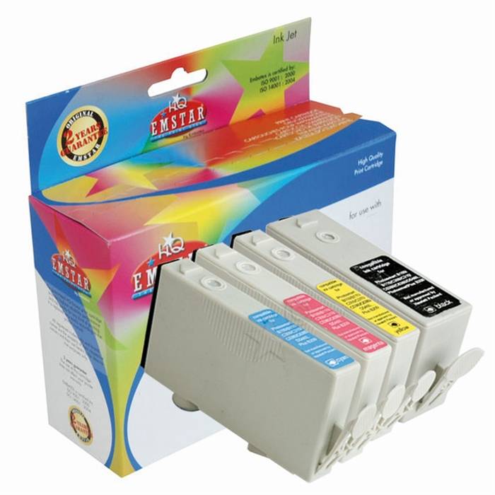 Alternativ Emstar Tintenpatrone MultiPack Bk,C,M,Y (10HPD5460MULTI,H158)