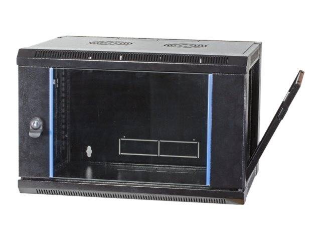 EFB-Elektronik - Gehäuse - geeignet für Wandmontage - Jet Black, RAL 9005 - 48.3cm (19)