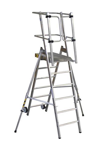 Teleskopaufsatz plus 3 Sprossen