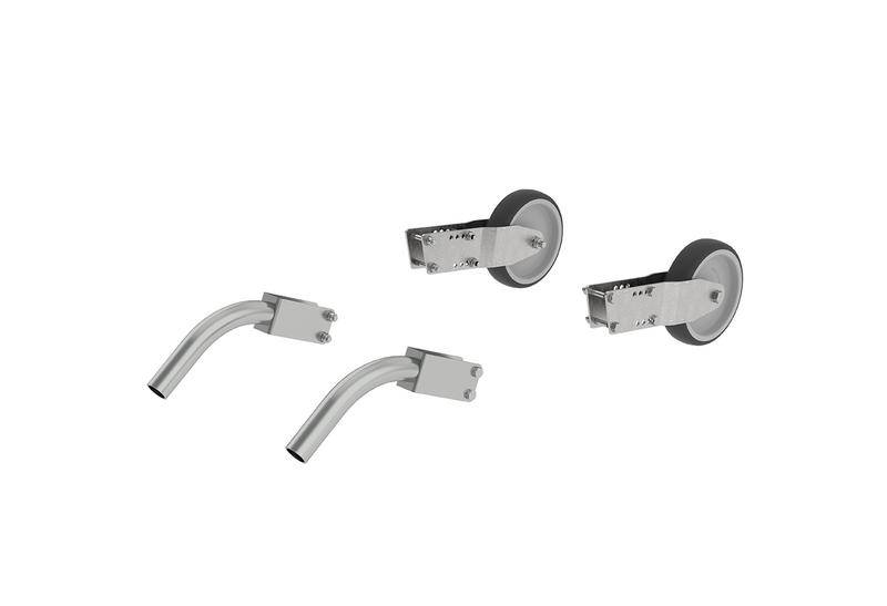 Umbausatz für Rollen und Schiebegriffe