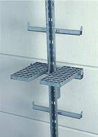 Einklappbares Ruhepodest Stahl verzinkt