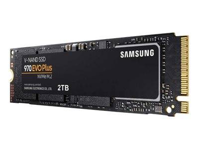 Samsung 970 EVO Plus 2 TB Interne M.2 PCIe NVMe SSD 2280 M.2 NVMe PCIe 3.0 x4 Retail MZ-V7S2T0BW