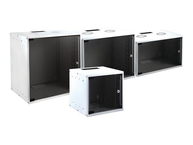 EFB-Elektronik BASIC - Gehäuse Netzwerkschrank - geeignet für Wandmontage - weiß, RAL 9010 - 15U - 48.3 cm (19)