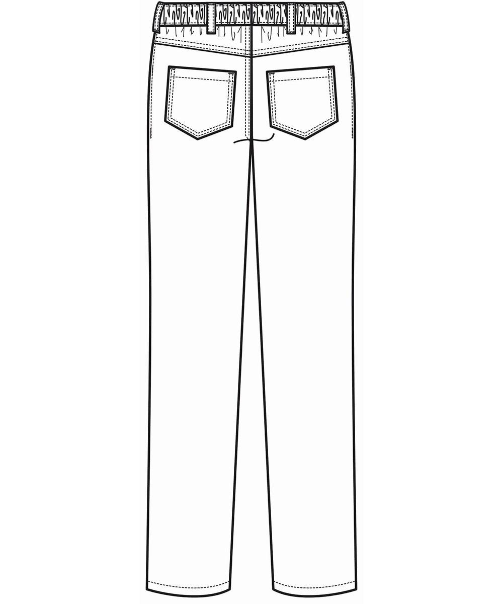 GREIFF Herren-Hose Five Pocket Cuisine Basic 5321 Regular Fit - Farbe: S/W Pepita - Größe: 60
