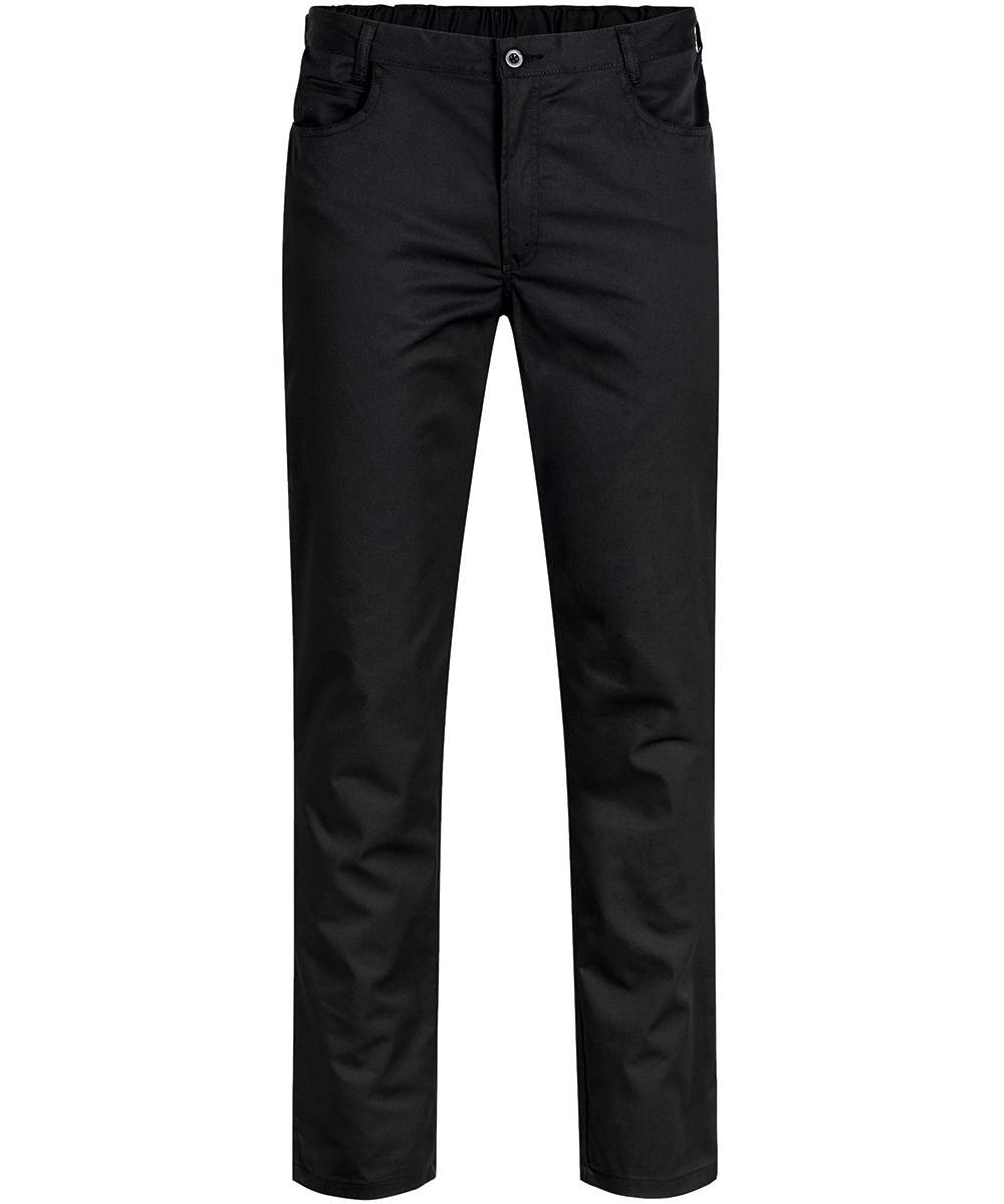 GREIFF Herren-Hose Five Pocket Cuisine Basic 5321 Regular Fit - Farbe: Schwarz - Größe: 60