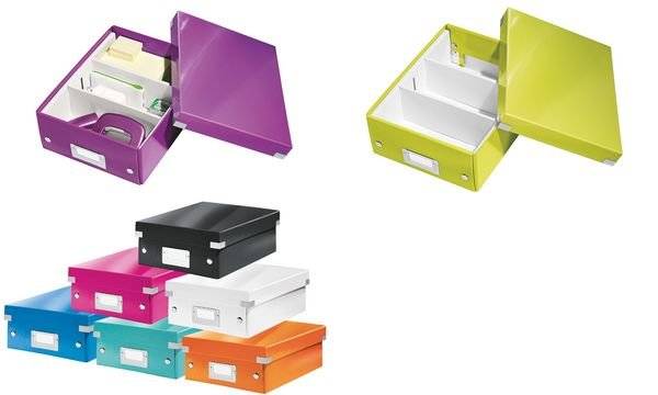 Organisationsbox Click & Store mittel weiß