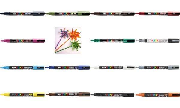 uni-ball Pigmentmarker POSCA (PC-3M), dunkelgrün (331169800)