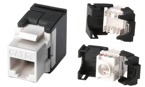 Digitus DN-93502 RJ45-Einbaumodul Keystone CAT 5e