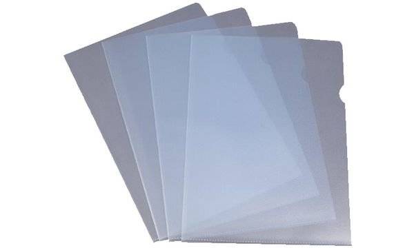 proOFFICE Sichthülle, DIN A4, PP-Folie, genarbt