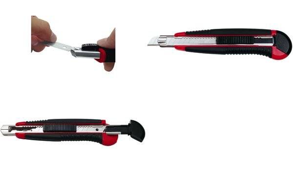 WEDO Cutter Auto Load 78409 9mm +5Klingen rot/schwarz