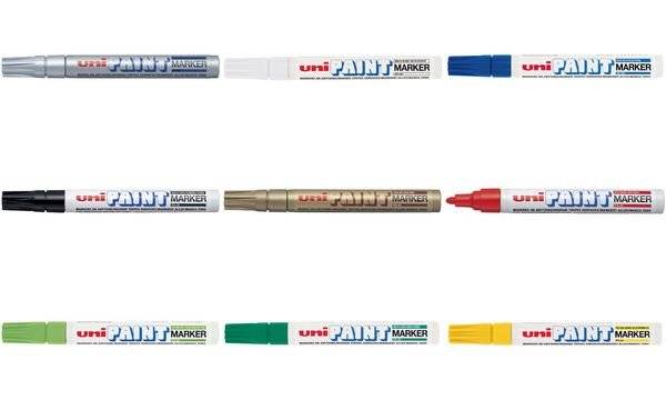 uni-ball Permanent-Marker PAINT (PX-20), silber (5654035)