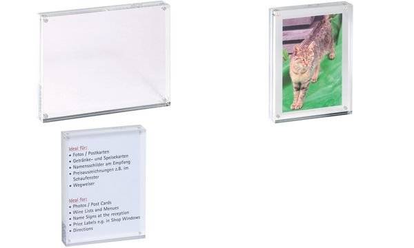 MAUL Bilderrahmen, (B)75 x (T)20 x (H)50 mm, glasklar (62010064)