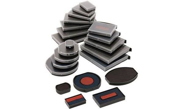 COLOP Ersatzstempelkissen E/2100/2, blau/rot, Doppelpack