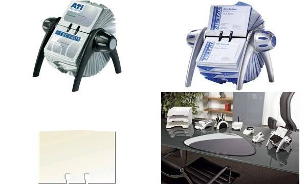 DURABLE Rollkartei VISIFIX FLIP 241701 Kunststoff schwarz