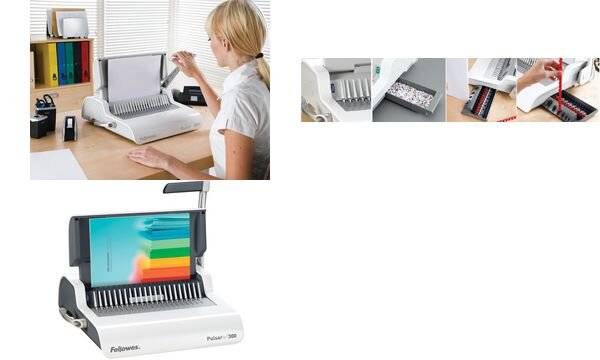 Fellowes 5627601 Plastikbindegerät (B x H x T) 396 x 130 x 456 mm DIN A4