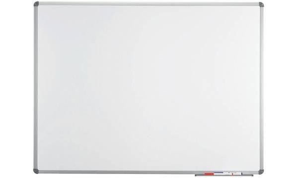 Maul Whiteboard MAULstandard (B x H) 180 cm x 90 cm Weiß kunststoffbeschichtet Inkl. Ablageschale, Quer- oder Hochformat