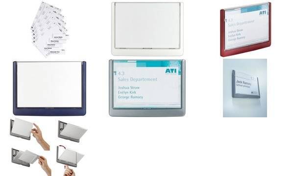 Durable Türschild CLICK SIGN - 4861 (B x H) 149 mm x 105.5 mm Graphit 486137