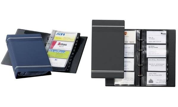 DURABLE VISIFIX - Visitenkartenbuch - 12 Teile