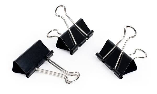 pavo Foldback-Klammer, (B)32 mm, Klemmweite 13 mm, schwarz (7300115)