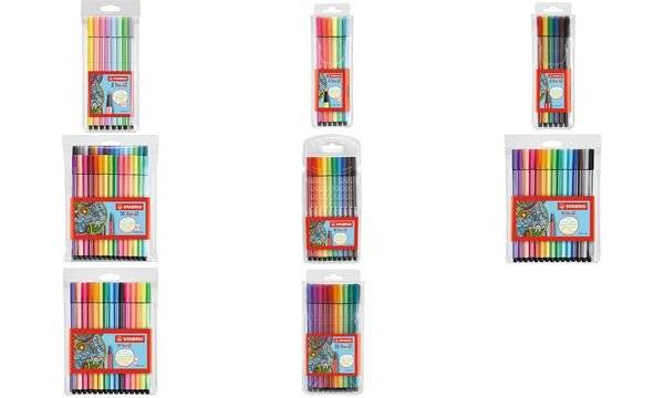 STABILO Fasermaler Pen 68, 15er Kunststoff-Etui (5650409)