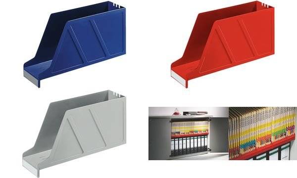 Leitz Stehsammler 24270025 DIN A4 97mm quer Polystyrol rot