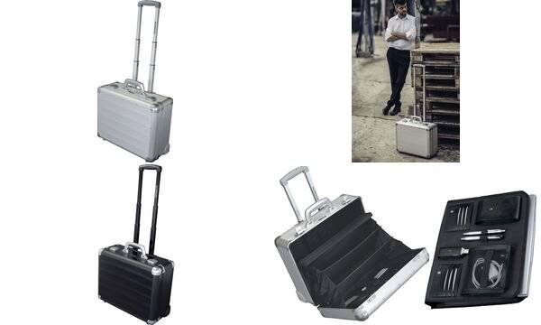 ALUMAXX Business Notebook-Overnighttrolley GALAXY, silber (5317953)