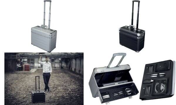 ALUMAXX Pilotenkoffer DISCOVERY, Aluminium, schwarz matt (5317956)