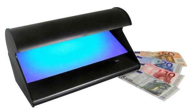 pavo Geldschein-Prüfgerät Money check UV, schwarz (7300117)