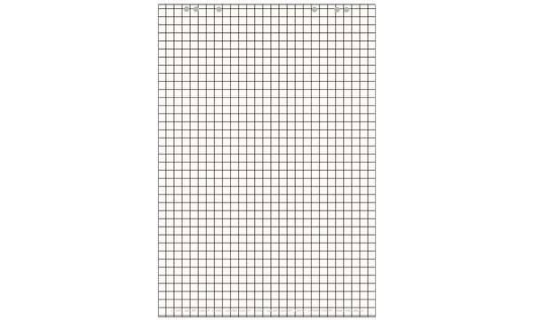 Flipchartblock 68x98cm 20 Blatt 80g/qm kariert 25 mm