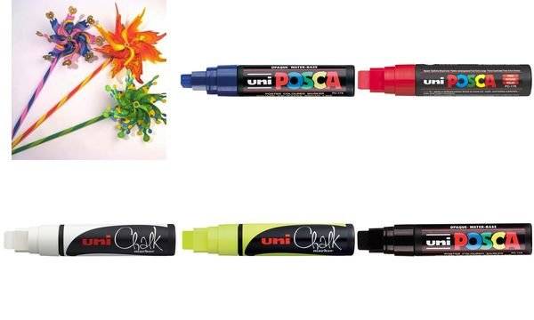 uni-ball Pigmentmarker POSCA (PC-17K), weiß (5653895)