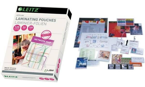 LEITZ Laminierfolientasche, DIN A3, glänzend, 200 mic (80169190)