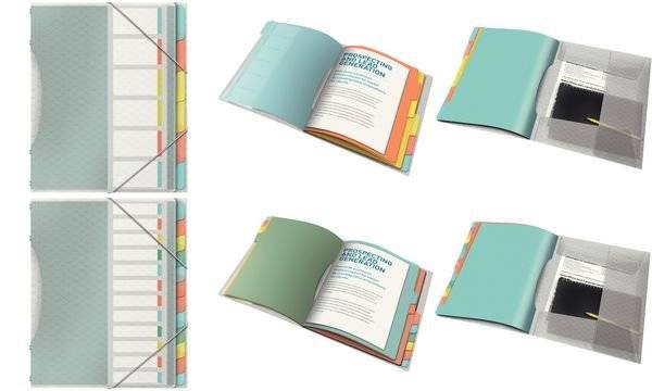 Esselte Ordnungsmappe Colour'Breeze, A4, PP, 12 Fächer