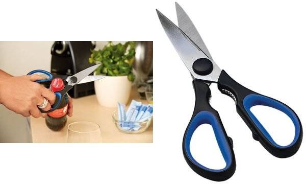 WEDO Allzweckschere Soft-Cut, spitz, Länge: 210 mm (62009772)