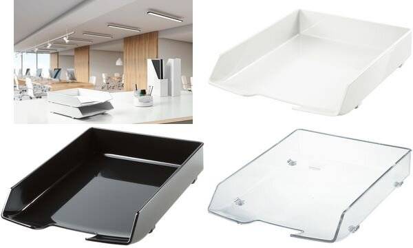 HAN Briefablage WAVE Exclusiv, DIN A4, weiß (81420253)