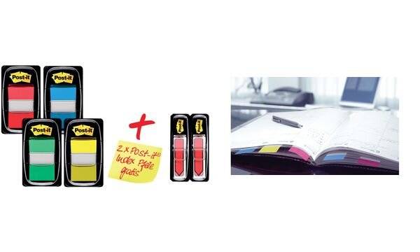 Post-it Haftstreifen Index Standard Promotion I680-P6