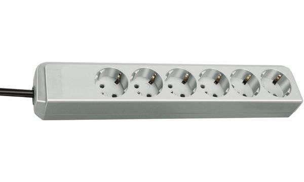 brennenstuhl Steckdosenleiste Eco-Line, 6-fach, weiß (11270744)