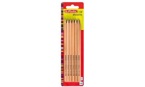 herlitz Bleistift Skizzo natur, sechseckig, Härtegrad HB