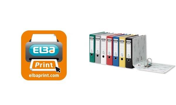 ELBA Ordner Rado brillant 100022613 breit gelb