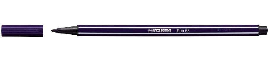 STABILO Fasermaler Pen 68, Strichstärke: 1,0 mm, preußisch- (5654155)