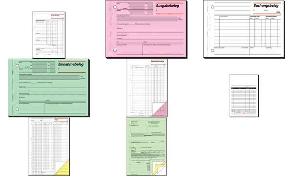 Sigel - Kassenbericht - 50 Blatt - A4 - Kopie