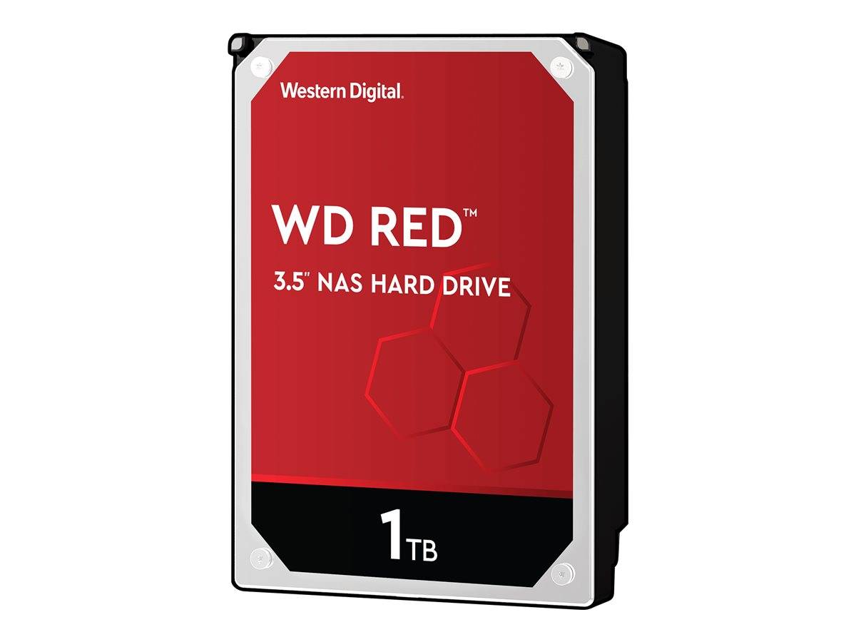 WD Red Plus NAS Hard Drive WD10EFRX - Festplatte - 1 TB - intern - 3.5Zoll (8.9 cm) - PC Komponenten