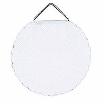 HERMA Bildaufhänger Durchmesser 45 mm, Shirting, weiß