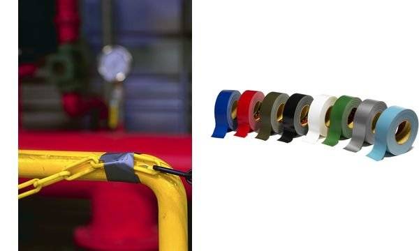 3M Scotch Gewebe-Klebeband 389, 25 mm x 50 m, schwarz hohe Dauerhaltekraft, von Hand abreißbar (389S25)