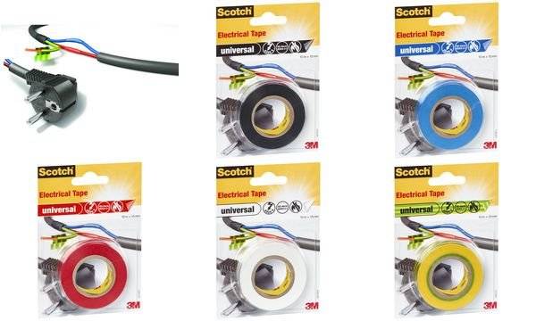 3M universal 4401WHT Isolierband Scotch® Weiß (L x B) 10 m x 15 mm 1 St.
